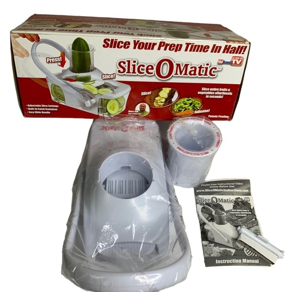 As Seen on TV Slice-O -Matic Veggie Slicer by Infusion Home New in Box Unused - Picture 1 of 9